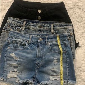 Distressed Jean Shorts size 2